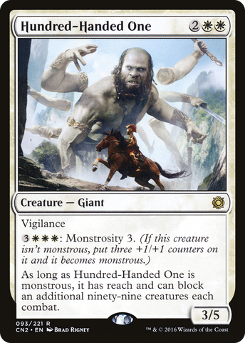Hundred-Handed One (CN2-093)  - Conspiracy: Take the Crown