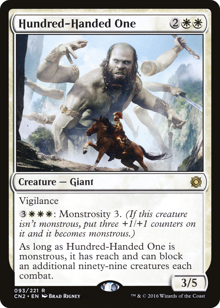 Hundred-Handed One (CN2-093)  - Conspiracy: Take the Crown