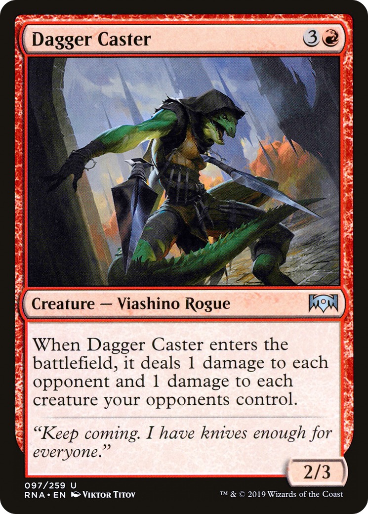 Dagger Caster (RNA-097)  Foil - Ravnica Allegiance