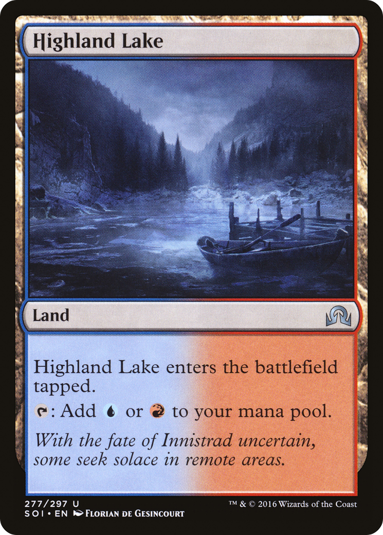 Highland Lake (SOI-277) - Shadows over Innistrad Foil