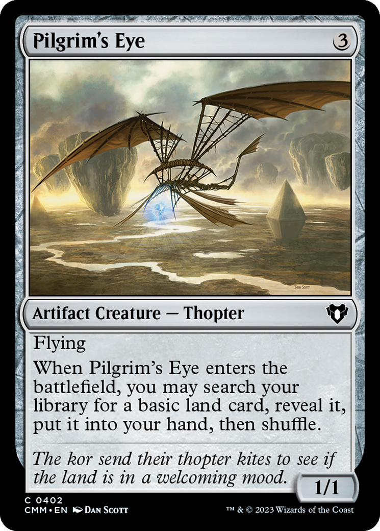 Pilgrim's Eye (CMM-402)  Foil - Commander Masters