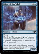 Djinn of Fool's Fall (OTJ-043)  Foil - Outlaws of Thunder Junction