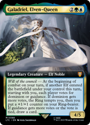 Galadriel, Elven-Queen (Extended Art) (LTC-088)  - Tales of Middle-earth Commander: (Extended Art)