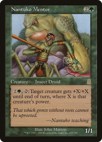 Nantuko Mentor (ODY-255)  Foil - Odyssey