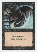 Dark Ritual (3ED-)  - Revised Edition