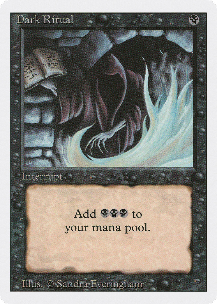 Dark Ritual (3ED-)  - Revised Edition