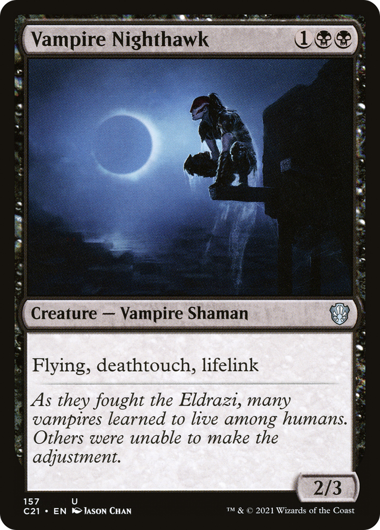 Vampire Nighthawk (C21-157)  - Commander 2021