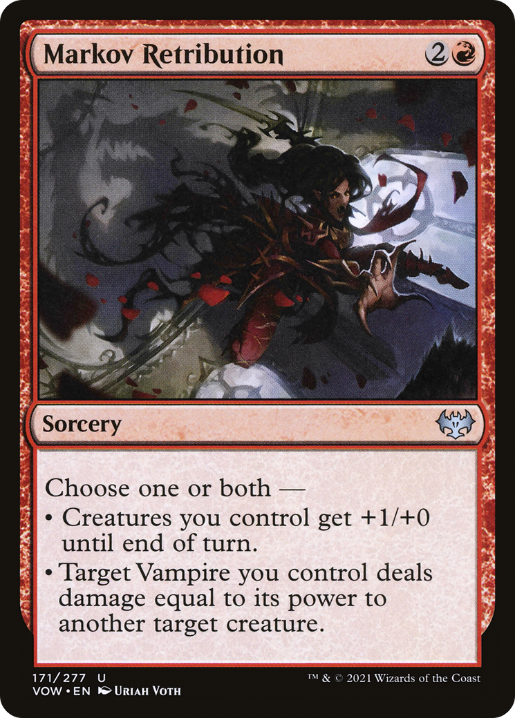 Markov Retribution (VOW-171)  - Innistrad: Crimson Vow