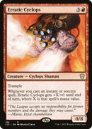 Erratic Cyclops (C21-166)  - Commander 2021