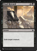 Final Reward (AKR-106)  - Amonkhet Remastered