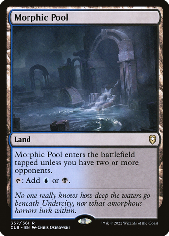 Morphic Pool (CLB-357)  - Commander Legends: Battle for Baldur's Gate