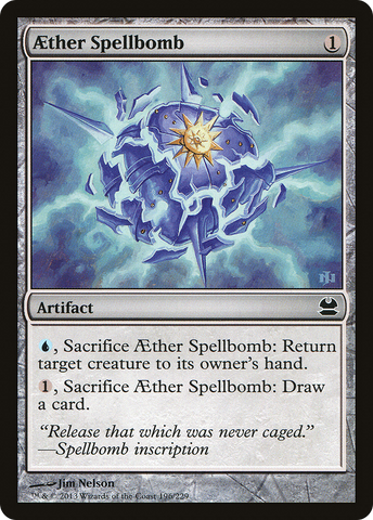 Aether Spellbomb (MMA-196)  - Modern Masters