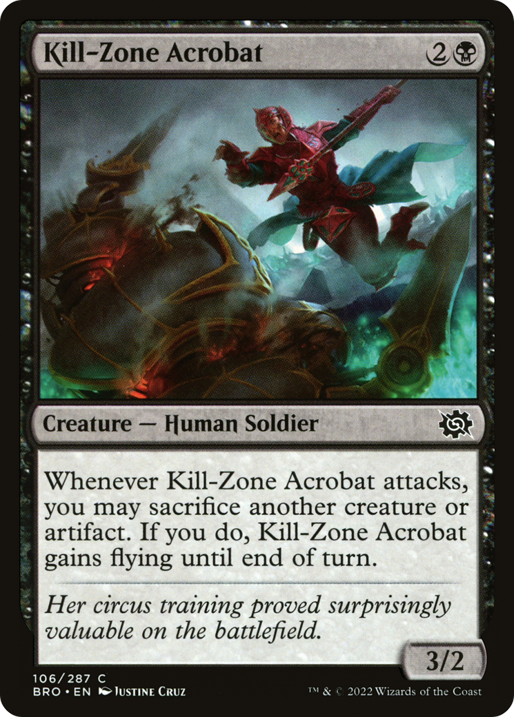 Kill-Zone Acrobat (BRO-106)  - The Brothers' War