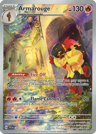 Armarouge 203/198 - Holofoil SV01 Scarlet & Violet Base Set