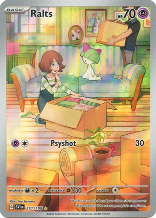 Ralts 211/198 - Holofoil SV01 Scarlet & Violet Base Set