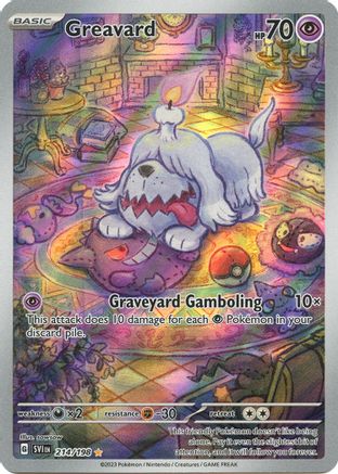 Greavard 214/198 - Holofoil SV01 Scarlet & Violet Base Set