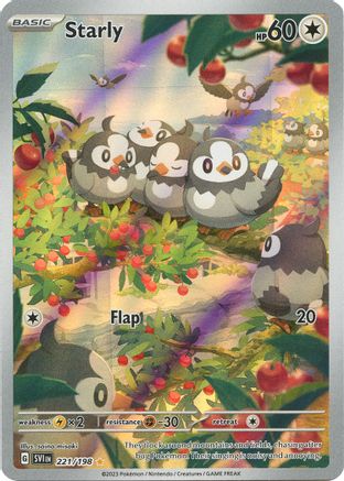 Starly 221/198 - Holofoil SV01 Scarlet & Violet Base Set