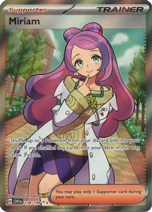 Miriam 238/198 - Holofoil SV01 Scarlet & Violet Base Set