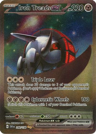 Iron Treads ex 248/198 - Holofoil SV01 Scarlet & Violet Base Set