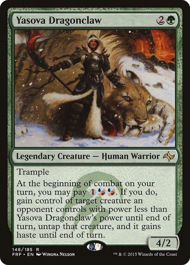 Yasova Dragonclaw (FRF-148)  Foil - Fate Reforged