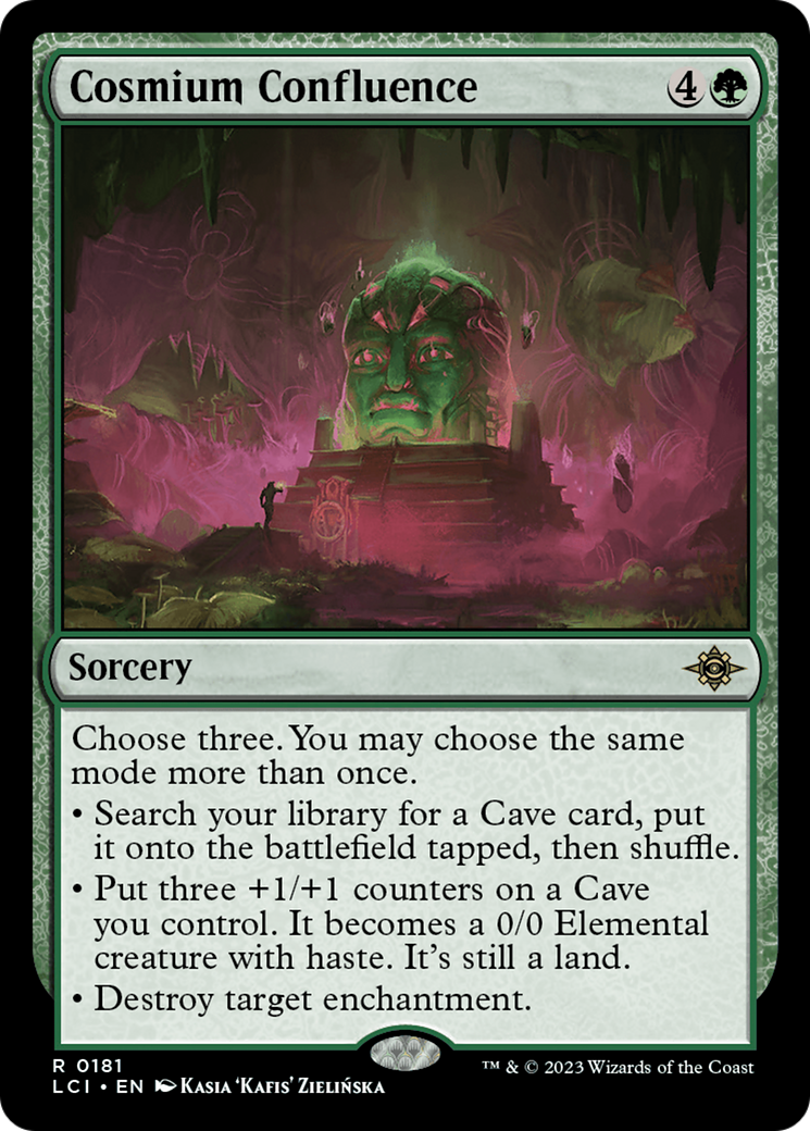 Cosmium Confluence (LCI-181)  Foil - The Lost Caverns of Ixalan