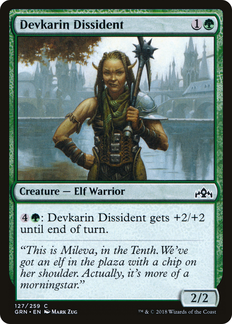 Devkarin Dissident (GRN-127)  - Guilds of Ravnica