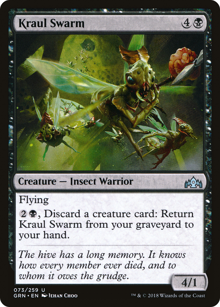 Kraul Swarm (GRN-073)  - Guilds of Ravnica