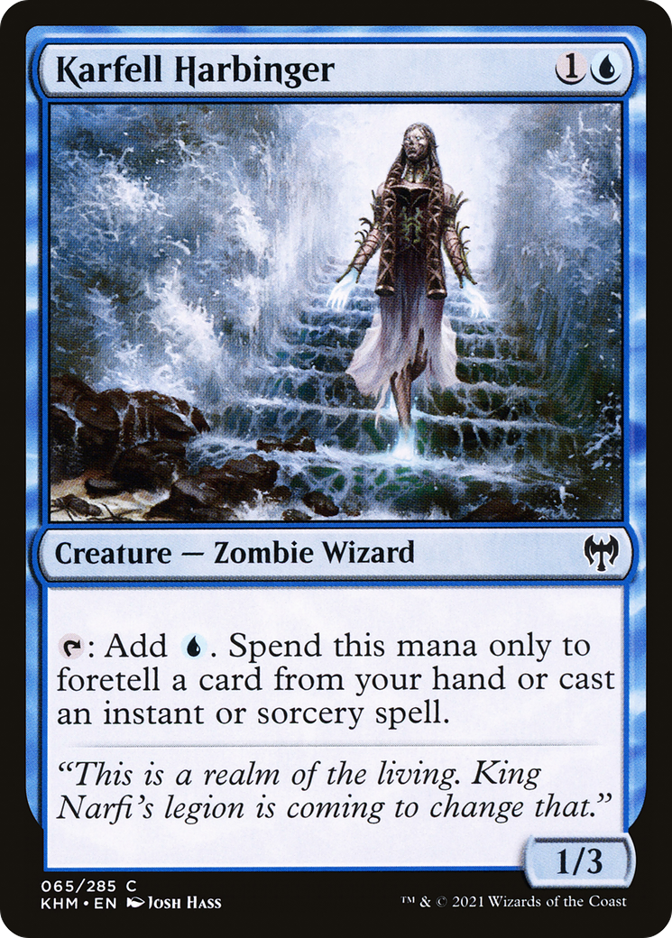 Karfell Harbinger (KHM-065)  - Kaldheim