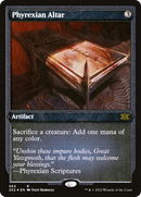 Phyrexian Altar (Foil Etched) (2X2-563)  Foil - Double Masters 2022