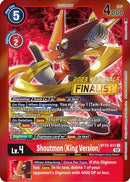 Shoutmon (King Version) (2023 Regionals Finalist) (BT12-011) - Across Time Foil