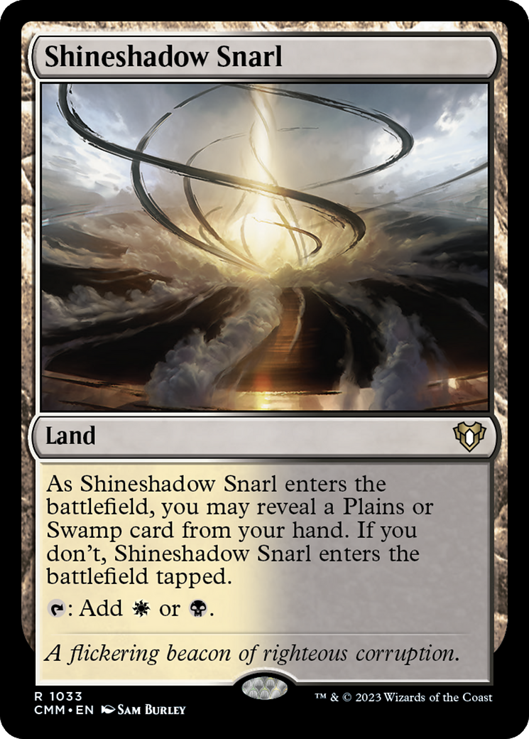Shineshadow Snarl (CMM-1033)  - Commander Masters