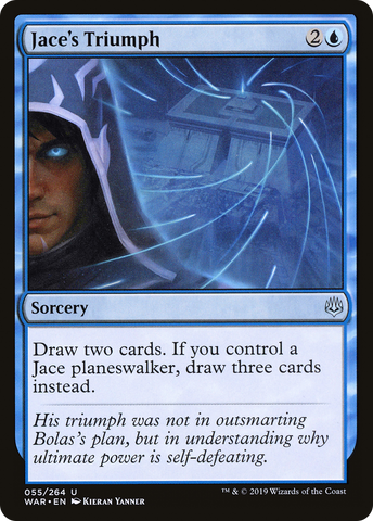 Jace's Triumph (WAR-055)  - War of the Spark