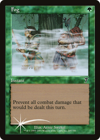 Fog (7ED-245★) - Seventh Edition Foil