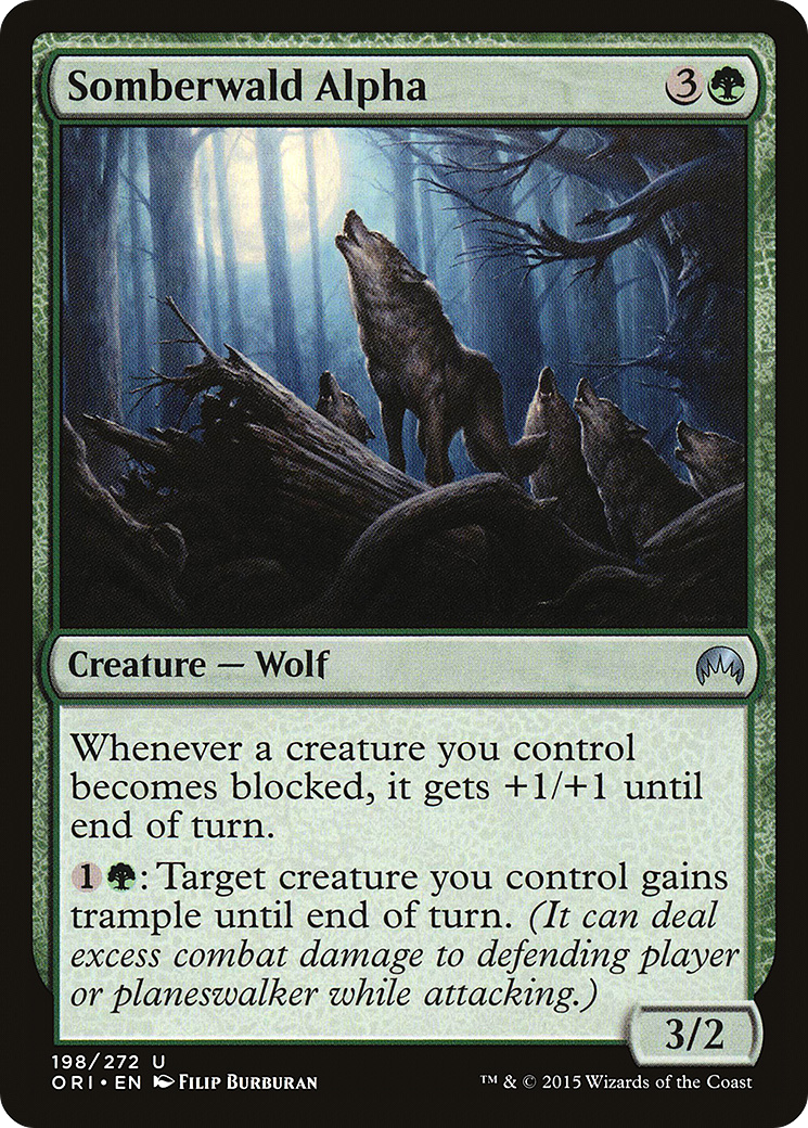 Somberwald Alpha (ORI-198)  Foil - Magic Origins