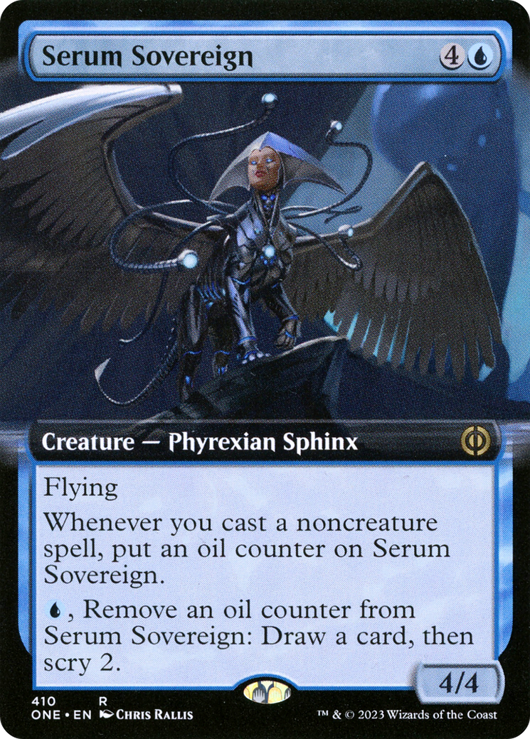 Serum Sovereign (Extended Art) (ONE-410)  Foil - Phyrexia: All Will Be One: (Extended Art)