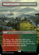 Wooded Foothills (Borderless) (MH3-361)  - Modern Horizons 3