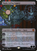 Karn, Living Legacy (Borderless) (DMU-372)  Foil - Dominaria United