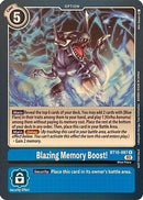Blazing Memory Boost! (BT10-097) - Revision Pack Cards