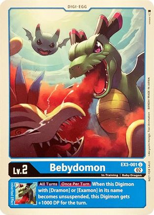 Bebydomon (EX3-001) - Revision Pack Cards