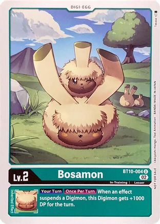 Bosamon (BT10-004) - Revision Pack Cards