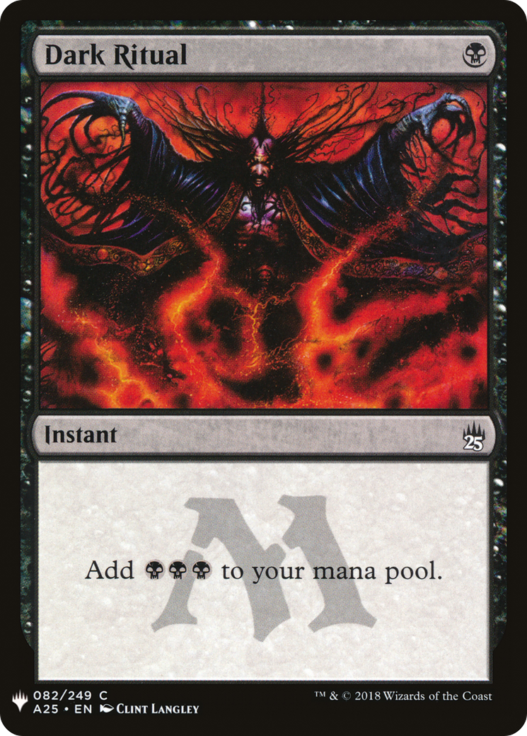 Dark Ritual (A25) (LIST-082)  - The List