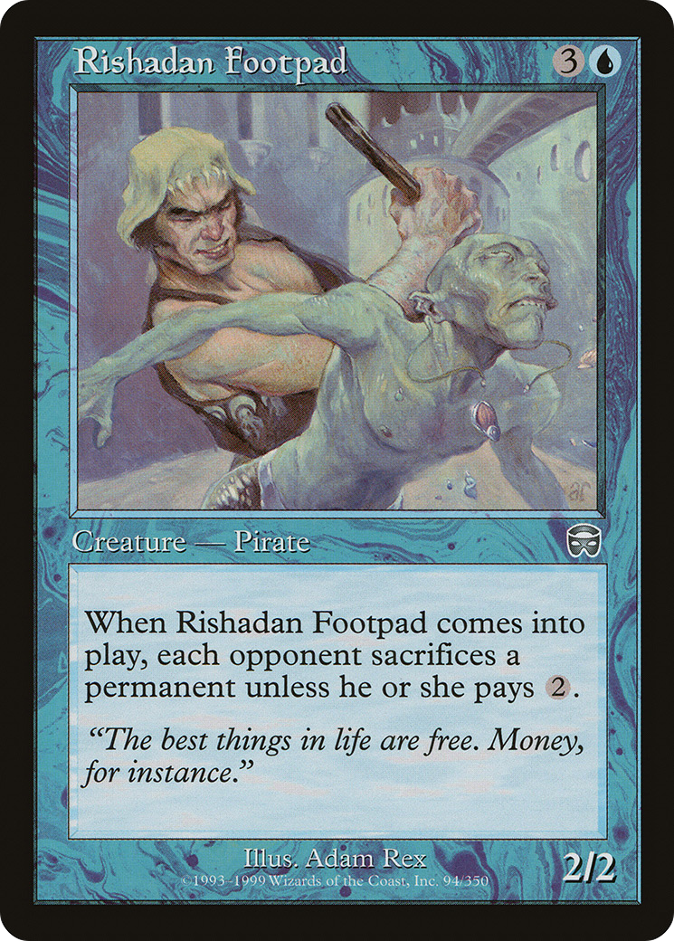 Rishadan Footpad (MMQ-094)  - Mercadian Masques