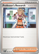 Professor's Research 189/198  SV01 Scarlet & Violet Base Set