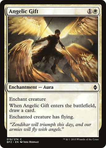 Angelic Gift (BFZ-019)  Foil - Battle for Zendikar