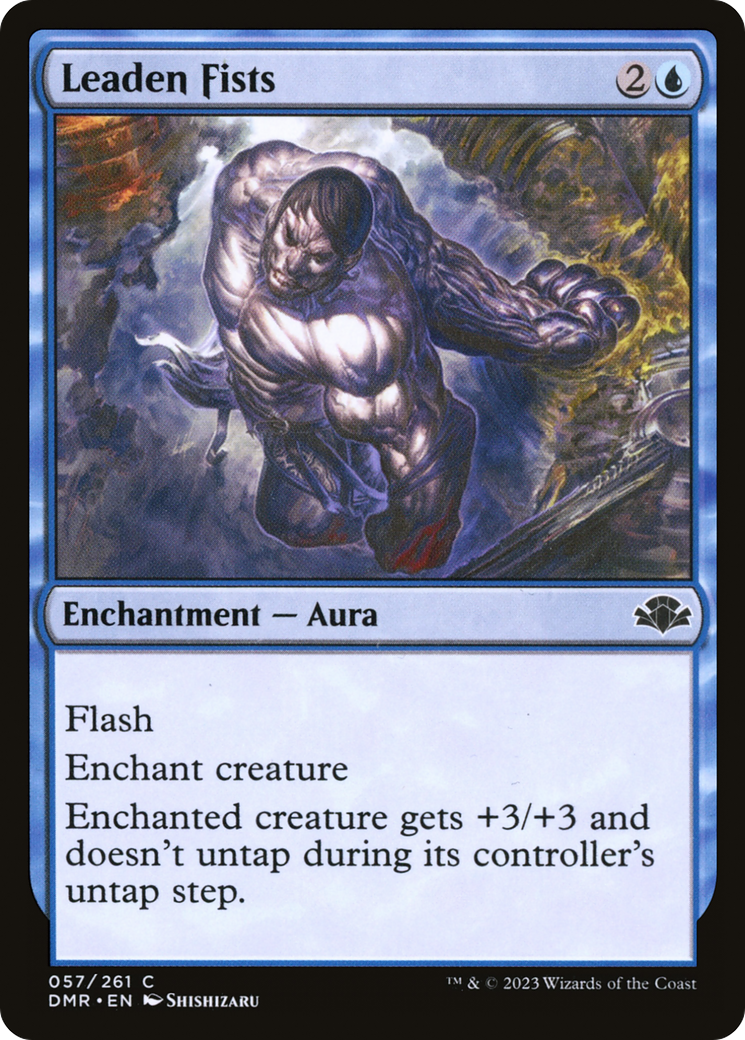 Leaden Fists (DMR-057)  Foil - Dominaria Remastered