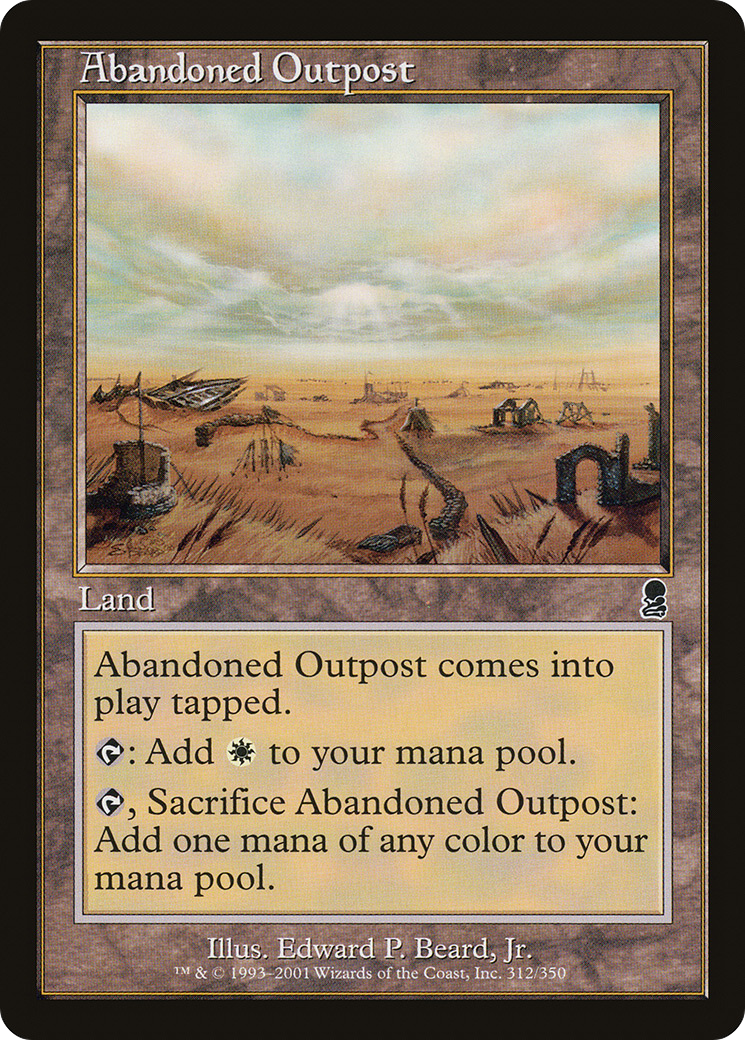 Abandoned Outpost (ODY-312)  Foil - Odyssey