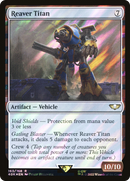 Reaver Titan (Surge Foil) (40K-163)  Foil - Warhammer 40,000 Commander