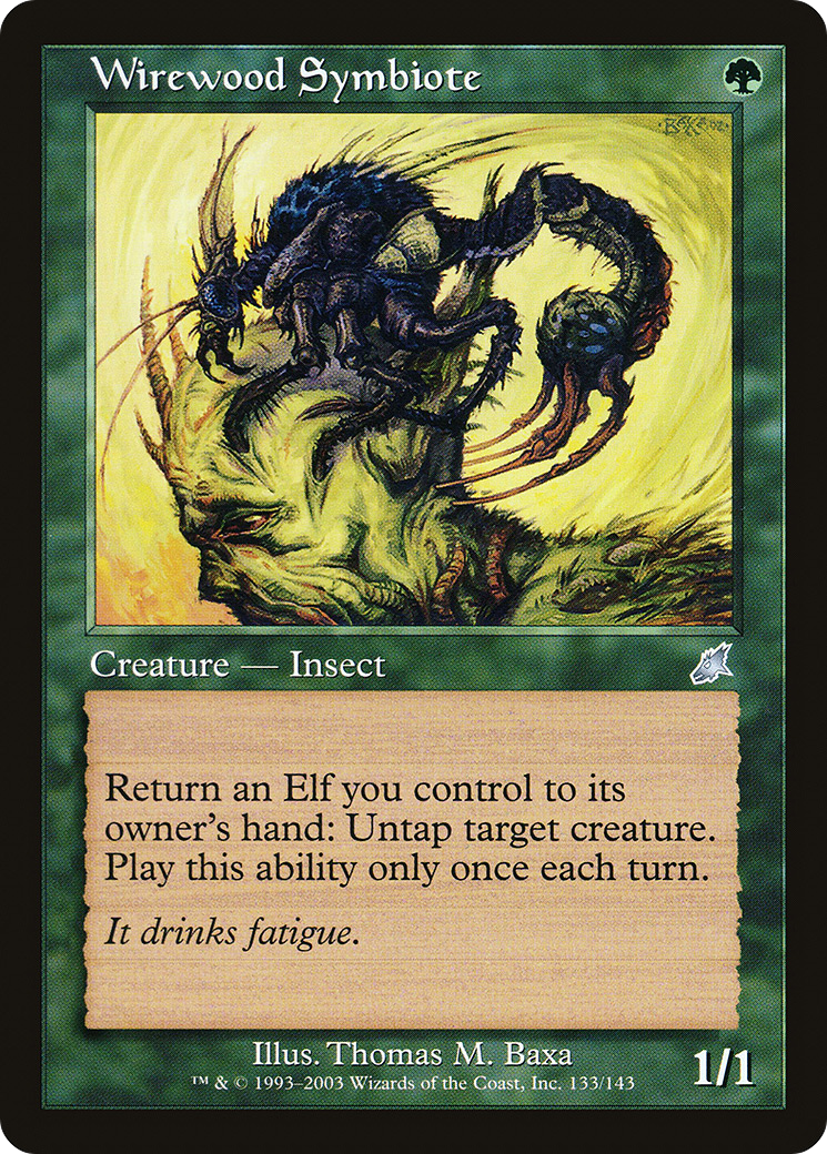 Wirewood Symbiote (SCG-133)  Foil - Scourge