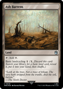 Ash Barrens (Surge Foil) (WHO-848)  Foil - Doctor Who