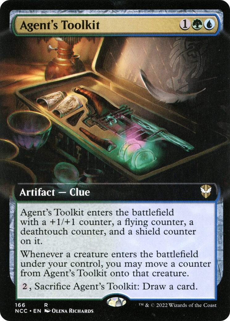 Agent's Toolkit (Extended Art) (NCC-166) - New Capenna Commander: (Extended Art)